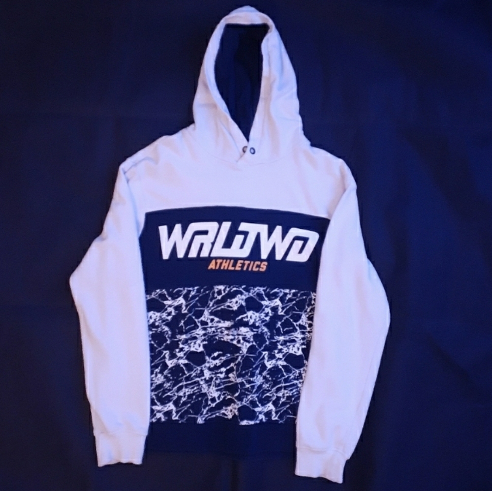 Kids White Hoodie